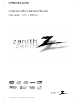 Zenith DVB318 User manual