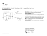 GE DPXH46GACC Specification