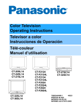 Panasonic CT-F2524 Owner's manual
