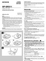 Aiwa XP-SR311 Operating instructions