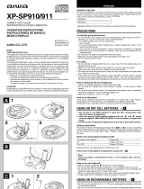 Aiwa XP-SP910 User manual