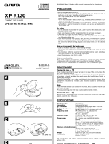 Aiwa XP-R120 User manual