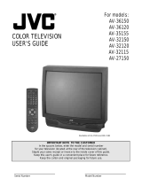 JVC AV 36150 User manual