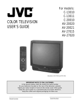 JVC AV 27020 User manual