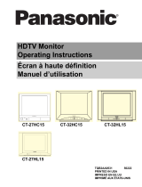 Panasonic CT-32HC15 User manual