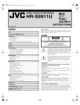 JVC HR-S9911U User manual