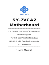 SOYO SY-7VCA2 User manual