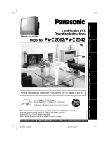 Panasonic PV C2542 User manual