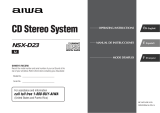 Aiwa NSX-D23 User manual