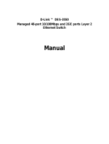 D-Link DES-3550 User manual