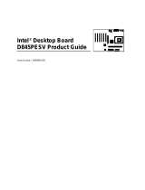 Intel D845PESV User manual