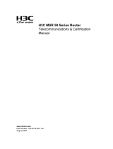 H3C MSR 50 Series Installation guide