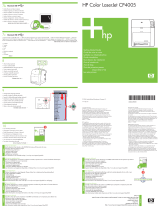 HP Color LaserJet CP4005 Printer series User guide
