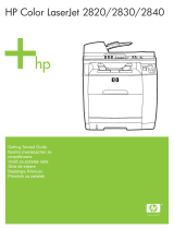 HP Color LaserJet 2800 All-in-One Printer series User guide