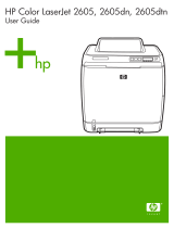 HP 2605DN User manual