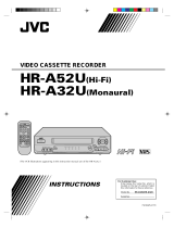 JVC HR-A52U(Hi-Fi) User manual