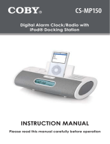 Coby CSMP150 User manual