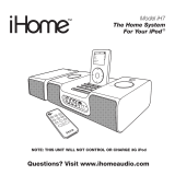 iHome iH7 User manual