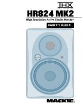 Mackie HR824 MK2 User manual