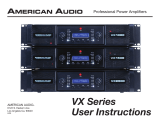 ADJ VX1000 User manual