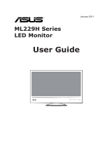 Asus ML229H User manual