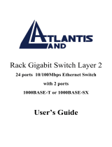 Atlantis Land 1000BASE-SX User manual