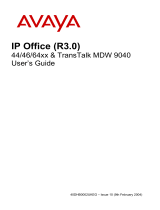 Avaya IP Office 6400 User manual