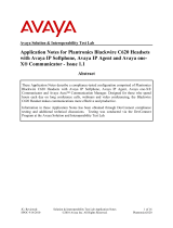Avaya C620 User manual