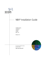 3com NBX CHASSIS - APX30M/4 Installation guide