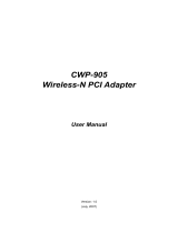 CNET CWP-905 User manual