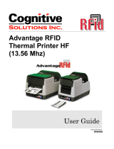 CognitiveTPG Advantage RFID Thermal Printer User manual