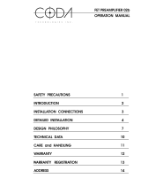 Coda 02b User manual