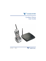 Vertical Comdial DX-80 User manual