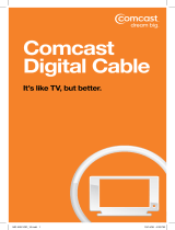 Comcast Digital Cable User manual