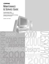 Compaq Deskpro 2000 Series User manual