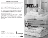 thinner TH210 User manual