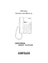 Cortelco CENTURION Owner's manual