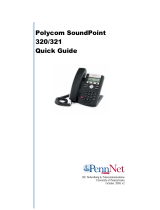 Polycom SoundPoint 321 Quick Manual