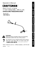 Craftsman 358798212 Owner's manual