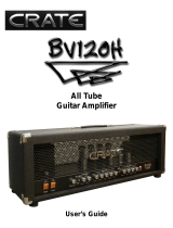 Crate Amplifiers Professional BV-120H User manual