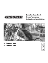 Croozer 737 Owner's manual