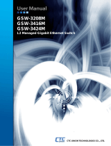 CTC Union GSW-3208M User manual