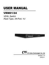 CTC Union VRM01/24 User manual