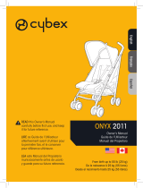 CYBEX ONYX 2011 Owner's manual
