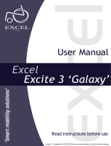 Excell Excite 3 Galaxy User manual