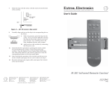 Extron electronic IR 301 User manual