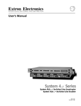 Extron electronics System 4LD xi User manual