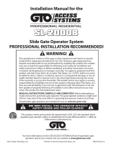 Mighty Mule MM-SL2200B Operating instructions