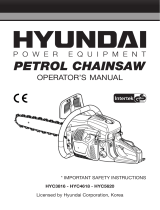 Hyundai HYC5620 User manual