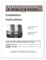Prestige GBQRP36L Operating instructions